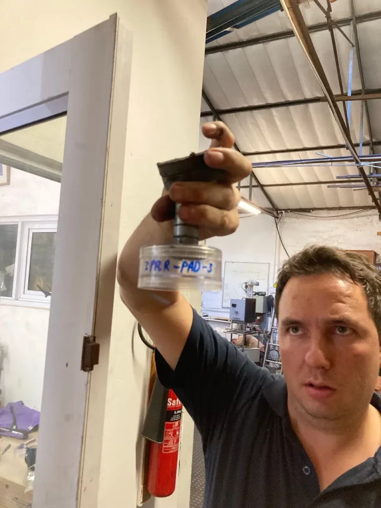 IPRI Testing Inspection of Fume Filter System
