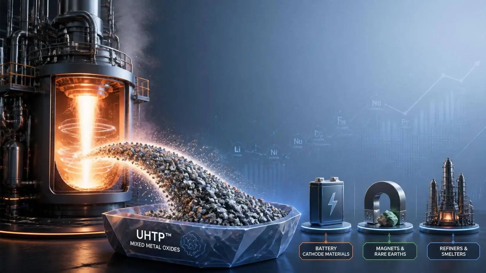 From Waste to Wallet — How UHTP™ Mixed Metal Oxides Turn Complex Feedstocks into Ready‑to‑Buy, High‑Value Critical Metal Supply